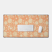 William Morris Wild Tulip Bloempatroon Bureaumat (Keyboard & Muis)