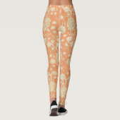 William Morris Wild Tulip  Bloempatroon Leggings (Achterkant)