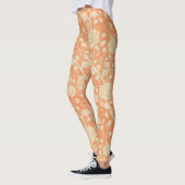 William Morris Wild Tulip  Bloempatroon Leggings (Links)