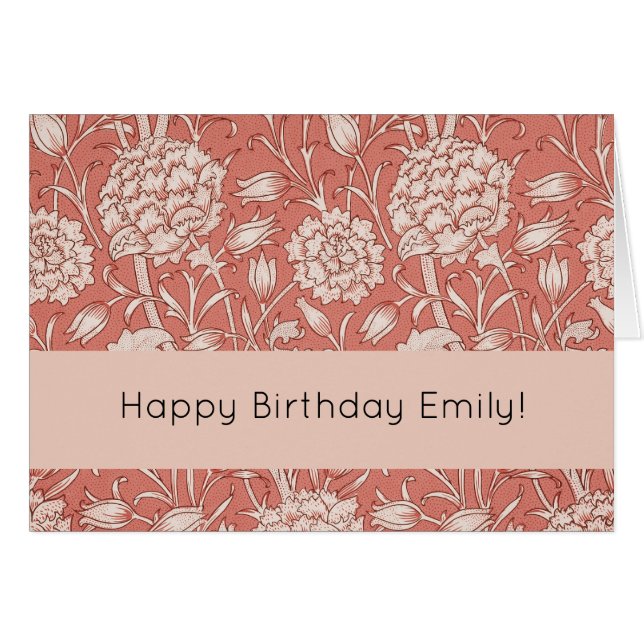 William Morris Wild Tulip Classic Victoriaans ontw (Voorkant Horizontaal)