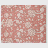 William Morris Wild Tulip Classic Victoriaans ontw Cadeaupapier (Vlak)