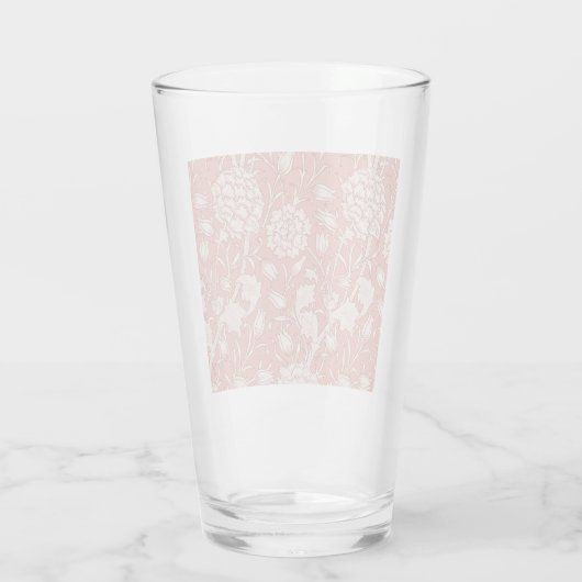 William Morris Wild Tulip Classic Victoriaans ontw Glas (Achterkant)