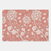 William Morris Wild Tulip Classic Victoriaans ontw Inpakpapier Vel (Voorkant)