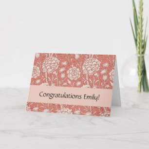 William Morris Wild Tulip Classic Victoriaans ontw Kaart