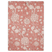 William Morris Wild Tulip Classic Victoriaans ontw Klembord (Achterkant)