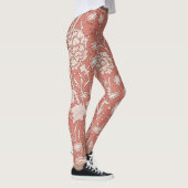 William Morris Wild Tulip Classic Victoriaans ontw Leggings (Rechts)
