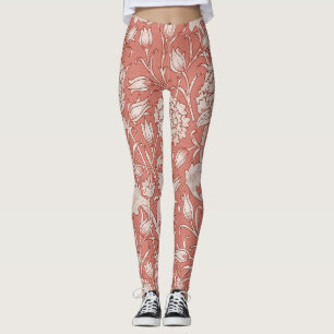 William Morris Wild Tulip Classic Victoriaans ontw Leggings