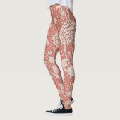 William Morris Wild Tulip Classic Victoriaans ontw Leggings (Links)