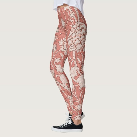 William Morris Wild Tulip Classic Victoriaans ontw Leggings (Links)