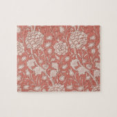 William Morris Wild Tulip Classic Victoriaans ontw Legpuzzel (Horizontaal)