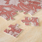 William Morris Wild Tulip Classic Victoriaans ontw Legpuzzel (Zijkant)