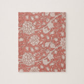 William Morris Wild Tulip Classic Victoriaans ontw Legpuzzel (Verticaal)