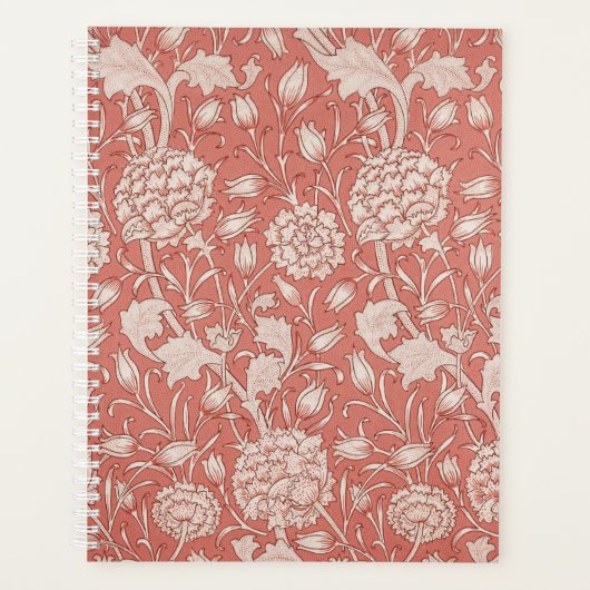 William Morris Wild Tulip Classic Victoriaans ontw Planner (Voorkant)