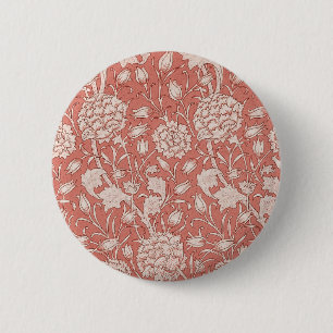 William Morris Wild Tulip Classic Victoriaans ontw Ronde Button 5,7 Cm
