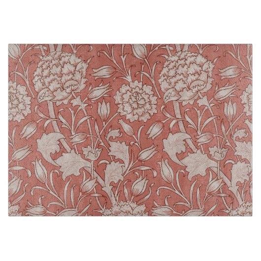 William Morris Wild Tulip Classic Victoriaans ontw Snijplank (Voorkant)