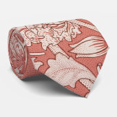 William Morris Wild Tulip Classic Victoriaans ontw Stropdas (Opgerold)