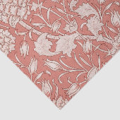 William Morris Wild Tulip Classic Victoriaans ontw Tissuepapier (Detail)