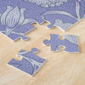 William Morris - Wild Tulips Paars Floral Pattern Legpuzzel (Zijkant)