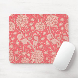 William Morris - Wilde Tulips - Roze Floral Patter Muismat