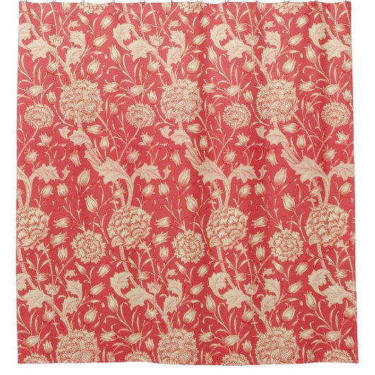 William Morris "Wilde Tulp" 1. Douchegordijn (Voorkant)