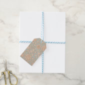 William Morris Wilde Tulp Bloem Bloemontwerp Cadeaulabel (Met Touw)