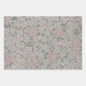 William Morris Wilde Tulp Bloem Bloemontwerp Inpakpapier Vel (Voorkant 3)