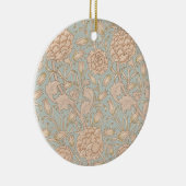 William Morris Wilde Tulp Bloem Bloemontwerp Keramisch Ornament (Rechts)
