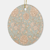 William Morris Wilde Tulp Bloem Bloemontwerp Keramisch Ornament (Links)