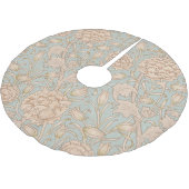 William Morris Wilde Tulp Bloem Bloemontwerp Kerstboom Rok (Gekanteld)