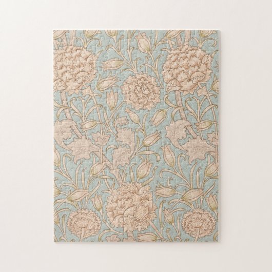 William Morris Wilde Tulp Bloem Bloemontwerp Legpuzzel (Verticaal)