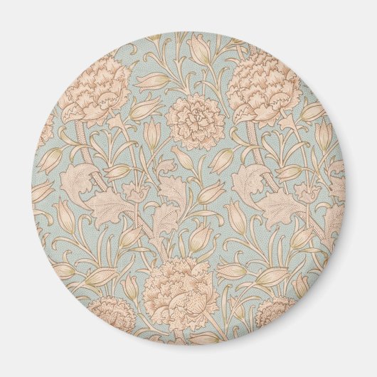 William Morris Wilde Tulp Bloem Bloemontwerp Magneet (Voorkant)