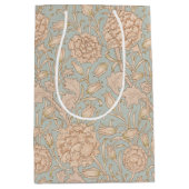William Morris Wilde Tulp Bloem Bloemontwerp Medium Cadeauzakje (Voorkant)