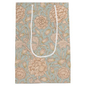 William Morris Wilde Tulp Bloem Bloemontwerp Medium Cadeauzakje (Achterkant)