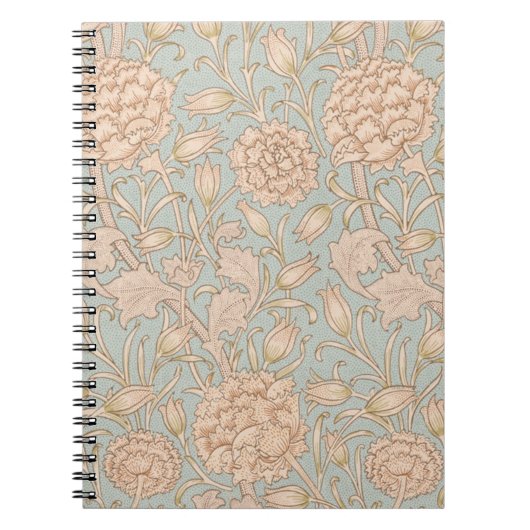 William Morris Wilde Tulp Bloem Bloemontwerp Notitieboek (Voorkant)