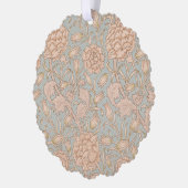 William Morris Wilde Tulp Bloem Bloemontwerp Ornament Kaart (Links)