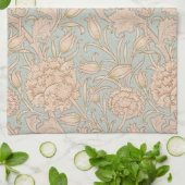 William Morris Wilde Tulp Bloem Bloemontwerp Theedoek (Gevouwen)