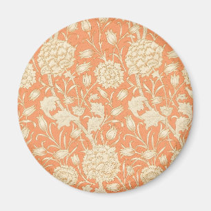 William Morris Wilde Tulp Oranje Bloemmotief Kunst Magneet