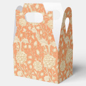 William Morris Wilde Tulp Vintage Bloempatroon Bedankdoosjes (Geopend)