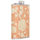 William Morris Wilde Tulp Vintage Bloempatroon Heupfles (Rechts)
