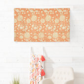 William Morris Wilde Tulp Vintage Bloempatroon Spandoek (Insitu)
