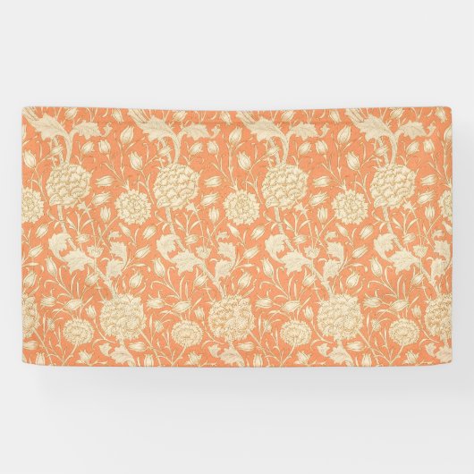 William Morris Wilde Tulp Vintage Bloempatroon Spandoek (Horizontaal)