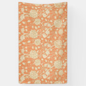 William Morris Wilde Tulp Vintage Bloempatroon Spandoek (Verticaal)