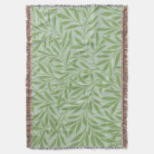 William Morris Wilg Bloem Klassiek Groen Deken (Voorkant Verticaal)