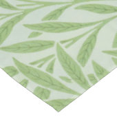 William Morris Wilg Bloem Klassiek Groen Tafelkleed (Gekanteld)