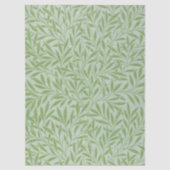 William Morris Wilg Bloem Klassiek Groen Tissuepapier (Voorkant)