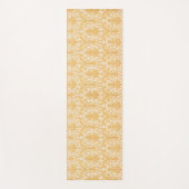 William Morris Wilg & Goud Damast Luxe Yogamat (Voorkant)