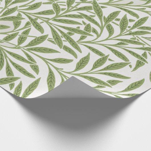 William Morris | Wilgenpatroon (1874) Cadeaupapier (Hoek)