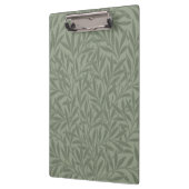 William Morris Wilgenpatroon Antiek Salie Groen Klembord (Links)