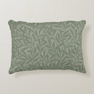 William Morris Wilgenpatroon Antiek Saliegroen Accent Kussen