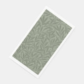 William Morris Wilgenpatroon Antiek Saliegroen Servet (Hoek)